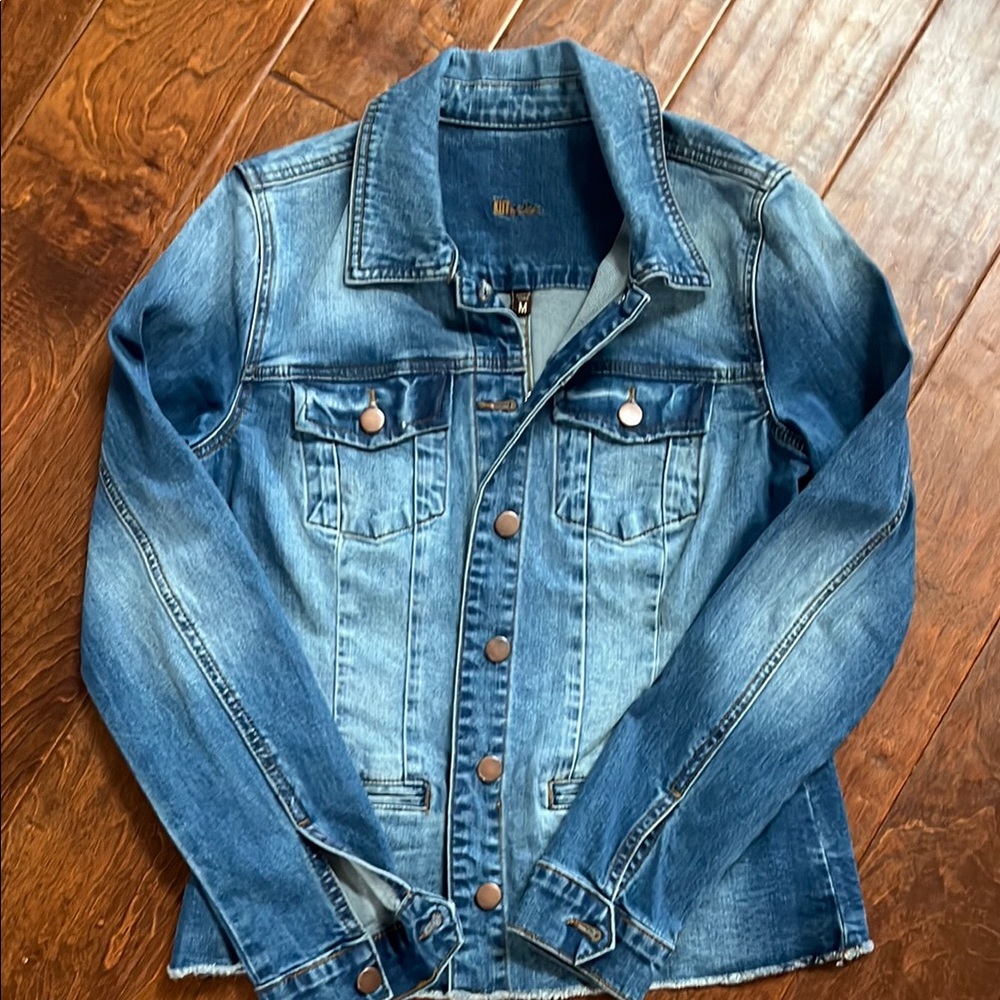 Kut from the Kloth Blue Denim Jacket stitch fix